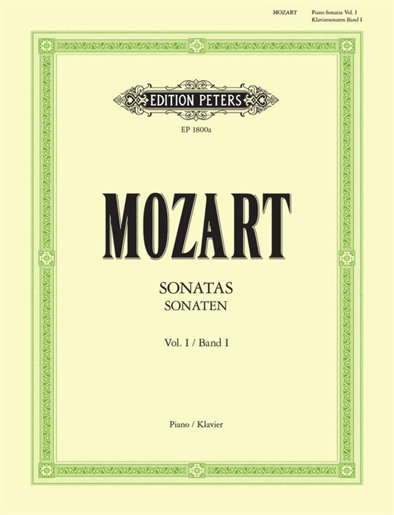 Sonatas for Piano - Sonaten für Klavier I